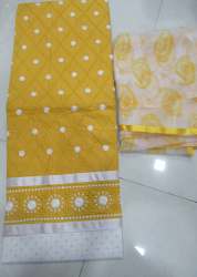 DEEPA YELLOW COTTON DRESS MATERIAL