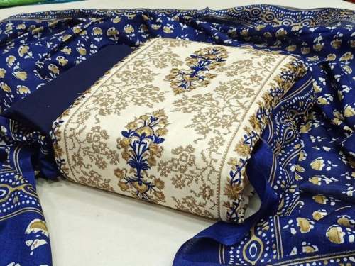 Divya Modal Blue Dress Material