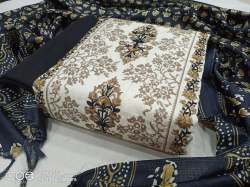 Divya Modal Navy Blue Dress Material