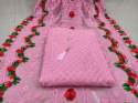EKTA PINK SEMI MODAL DRESS MATERIAL thumb 1
