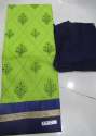 GEET GREEN COTTON DRESS MATERIAL