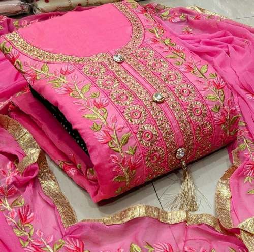 GRUHINI_7 SEMI MODAL DRESS MATERIAL