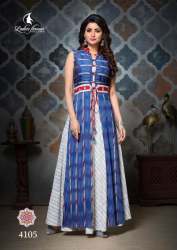 Handloom Cotton Kurtis With Sruge