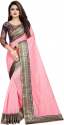  JANKI PINK CHANDERI COTTON SLIK SAREES