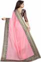  JANKI PINK CHANDERI COTTON SLIK SAREES thumb 2