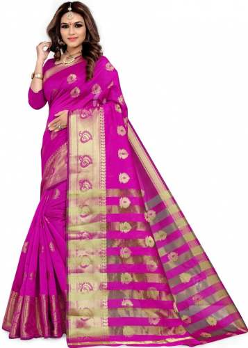 JariPan_Pink Silk Saree