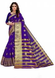 JariPan_Purple Silk Saree