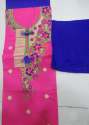 JINISHA PINK COTTON DRESS MATERIAL thumb 1