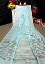  Kaneera SkyBlue Silk Saree thumb 1