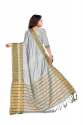 KASHVI VOL 1 GREY COTTON SILK SAREES thumb 2