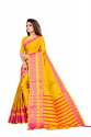 KASHVI VOL 1 YELLOW COTTON SILK SAREES thumb 1