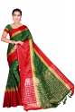Kaveri green Cotton Saree