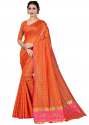 ketonic-checks-orange-art-silk-saree