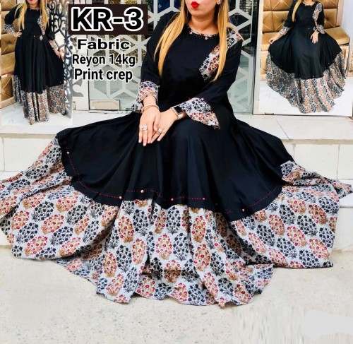 Krishna Selfi Rayon Kurti