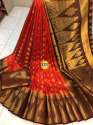 Ksv Fashion Kaira Nylon Silk Saree With Rich Pallu thumb 5