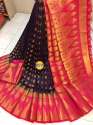 Ksv Fashion Kaira Nylon Silk Saree With Rich Pallu thumb 7