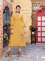 Ladies Flavour Elite Heavy Rayon Kurti   thumb 1