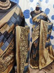LICHY BOX BLACK BANARASI SAREE