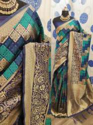 LICHY BOX C-GREEN BANARASI SAREE