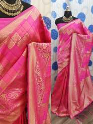 LICHY BOX PINK BANARASI SAREE