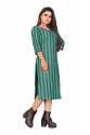Lifesytle Green Cotton Kurti	 thumb 1