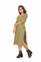 Lifesytle Yellow Cotton Kurti	 thumb 2