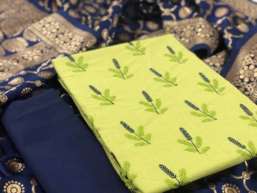MAHI PERROT COTTON DRESS MATERIAL