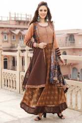 Mharani Selfie Chanderi  Kurti 