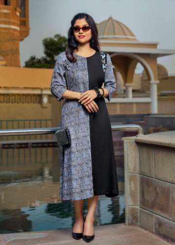 Mili Juli Vol-01 Black Kurti