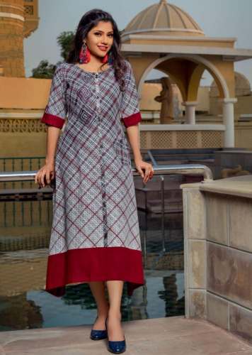 Mili Juli Vol-01 Grey Kurti