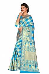 MOR HATHI C-GREEN COTTON SAREES