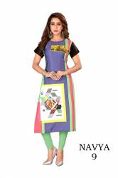 Navya LimesWoow Crepe Straight Collection Vol-1   