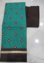 NIRALI GREEN COTTON DRESS MATERIAL thumb 1