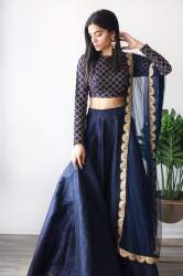 Nisha Designer Embroidered Lehenga Choli