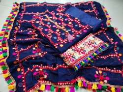  PRIYAL BLUE MODAL SILK DRESS MATERIAL