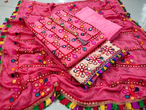  PRIYAL PINK MODAL SILK DRESS MATERIAL