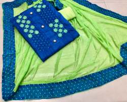 PRIYEN BLUE MODAL DRESS MATERIAL