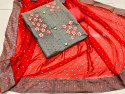 PRIYEN GREY MODAL DRESS MATERIAL