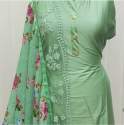 PURVA PISTA JAM SILK COTTON DRESS MATERIAL thumb 1