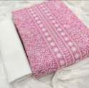 QUEEN PINK COTTON DRESS MATERIAL thumb 1