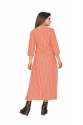 Riva Orange Cotton Kurti thumb 4