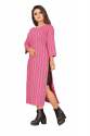 Riva Pink Cotton Kurti thumb 2
