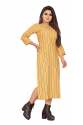 Riva Yellow Cotton Kurti thumb 1