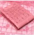 RUHI PINK COTTON DRESS MATERIAL thumb 1