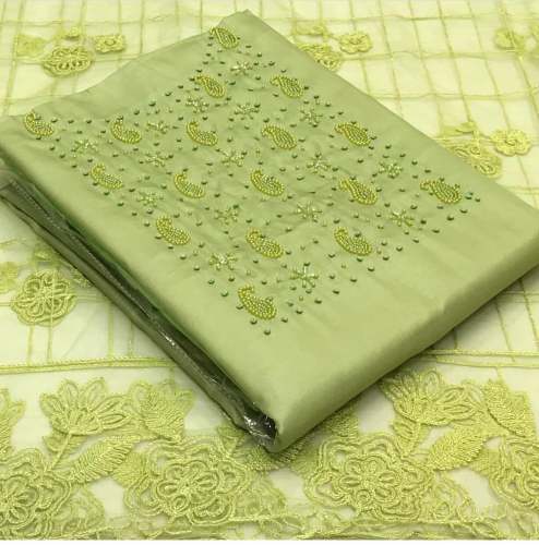 RUHI PISTA COTTON DRESS MATERIAL