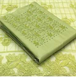 RUHI PISTA COTTON DRESS MATERIAL