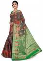 SHANGRILA C-GREEN COTTON SAREES