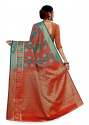 SHANGRILA Orange COTTON SAREES thumb 2