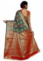 SHANGRILA RED COTTON SAREES thumb 2