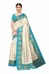 Shreya PF-151 SkyBlue Silk Saree